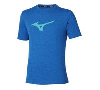 T-Shirt Mizuno Core Runbird Short Sleeve Tee - Bleu - Confort & performance respirante M
