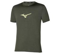 Mizuno Core Runbird Short Sleeve T-shirt Vert XL Homme