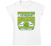 T-shirt MMA Fighter Francis Est. 1986 pour femme - Blanc - Medium