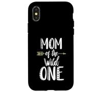T-Shirt Mom of The Wild One Coque pour iPhone X/XS