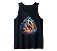 t-Shirt Mon Super-héros est Jésus, Chemise Foi Amour Dieu Débardeur