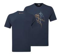 Montane Abstract Mountain Short Sleeve T-shirt Bleu XL Homme