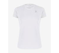 T-shirt Montura Pencil Logo manches courtes blanc pur femme - L