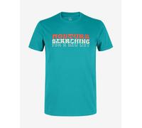 T-shirt Montura Woodstock manches courtes bleu aqua - L