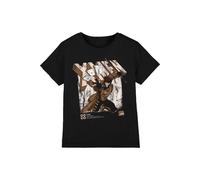 T-shirt motif gambit motif/style graphisme d'information coton x-men noir 5/6A