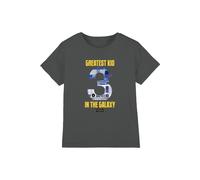 T-shirt motif r2-d2 coton star wars greatest kid charbon 7/8A
