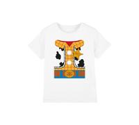 T-shirt motif woody style costume coton toy story blanc 5/6A