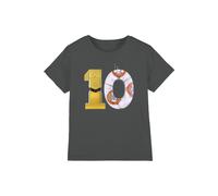 T-shirt motifs c-3po et bb-8 coton star wars 10 charbon 12/13A