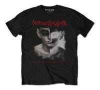 T-shirt motionlessinwhite split screen unisexe noir taille xl Noir G
