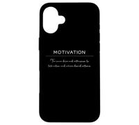 T-shirt Motivation Motivation Entrepreneur pour femme Coque pour iPhone 16 Plus