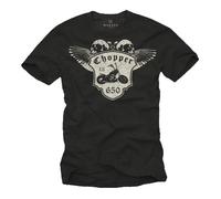 T-Shirt Moto Homme CHOPPER LS 650 Noir Taille XXL L