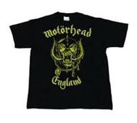 T-Shirt Motörhead England Classic Gold Mens