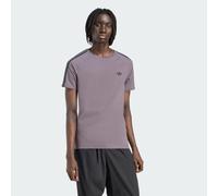 T-shirt moulant Trèfle adidas Originals Adicolor Grey Strata / Black L