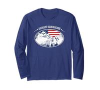 T-Shirt Mount Rushmore USA America South Dakota Manche Longue