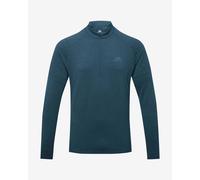T-shirt Mountain Equipment Nava Zip manches longues bleu majolique - M