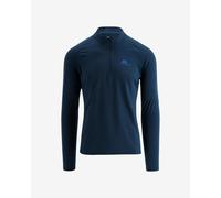 T-shirt Mountain Equipment Nava Zip manches longues bleu majolique - XL