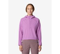 T-shirt Mountain Hardwear Sunshield Half Zip manches longues lilas rose femme - XL