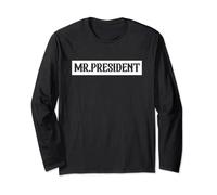 T-shirt Mr. President Supporter 4Th Of Juuly Apparel Manche Longue