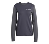 ADIDAS TERREX T-shirt fonctionnel 'Multi Synthetic Base Layer Long' gris / gris basalte / blanc, Taille XXXS-XXS