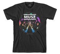 T-shirt muse resistance moon unisexe noir taille xxl Noir G