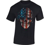 T-Shirt: MX Dirt Life - Motocross- Moto Tee-Shirt - Moto-Cross - Biker - Motocycle - Quad - Motocycliste - Idée Cadeau - Homme-s Femme-s -Outdoor - Bikeur - USA - Noir - Moto-X - VTT (M)