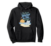 T-Shirt « My Heart Belongs to The Ocean Cruise Vacation » Sweat à Capuche