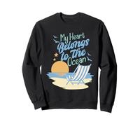 T-Shirt « My Heart Belongs to The Ocean Cruise Vacation » Sweatshirt