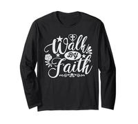 t-Shirt My Superhero is Jesus, Faith Love God Shirt Manche Longue
