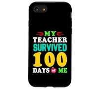 T-Shirt « My Teacher Survived 100 Days of Me 100 School Days » Coque pour iPhone SE (2020) / 7/8