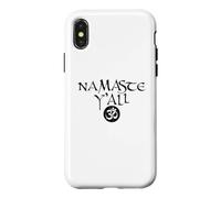 T-Shirt Namaste Y'all Om Coque pour iPhone X/XS