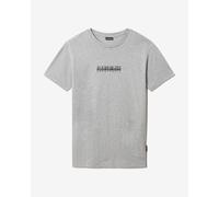 T-shirt Napapijri Box 3 manche courte gris - XS
