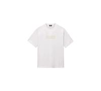 T-shirt Napapijri Box Logo Blanc S