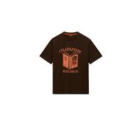 T-shirt Napapijri Cabin Marron XL
