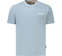 T-shirt Napapijri en coton bio à manches courtes avec logo imprimé : Taille - S Taille : S