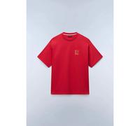 T-shirt Napapijri Fluorite Rouge 2XL