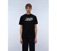 NAPAPIJRI T-Shirt 'S-LODESTAR' noir / blanc, Taille M