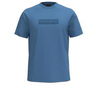Napapijri T-shirt S-Box Logo Bleu Taille L