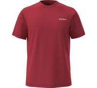 Napapijri, Homme, Tops, Rouge, Taille: S T-shirt en coton coupe décontractée