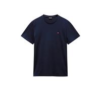 Napapijri T-shirt Salis manches courtes bleu marine et rouge Taille S