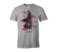 T-Shirt Naruto - Itachi, Gris, XXL