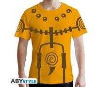 T-shirt - Naruto Shippuden - Chakra Mode Premium Jaune - Taille L Jaune G