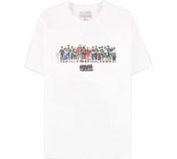 T-shirt - Naruto - T-shirt Manche Courte Homme - Personnages - Taille L Orange G