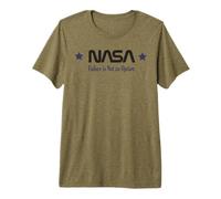 T-Shirt NASA Failure is Not an Option T-Shirt Haut de Gamme