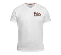 T-Shirt Naval Maneuvers Back Print Alpha Industries - White XL
