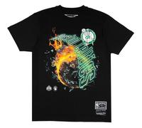 T-shirt NBA - MITCHELL & NESS - BLAZE Boston Celtics - 100% coton - Manches courtes - Coupe régulière XL