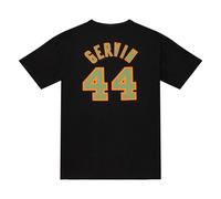 T-shirt NBA San Antonio Spurs George Gervin Noir L
