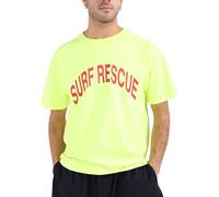 T-shirt New Amsterdam Surf Association Surf Rescue Jaune M