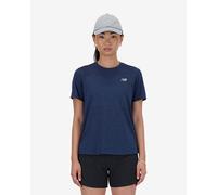 T-shirt New Balance Athletics manche courte bleu marine femme - S