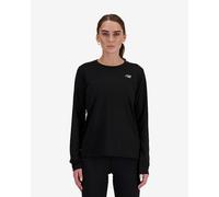 Maillot manches longues new balance sport essentials noir femme