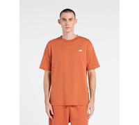 T-shirt New Balance petit logo manches courtes orange - S